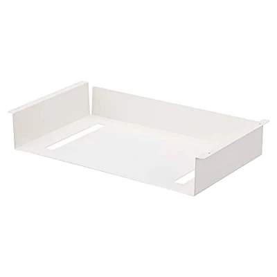 Imagen de Yamazaki 5481 Tower Estante Debajo de la Mesa, Blanco, Acero, Minimalista, 44 x 24.5 7 cm