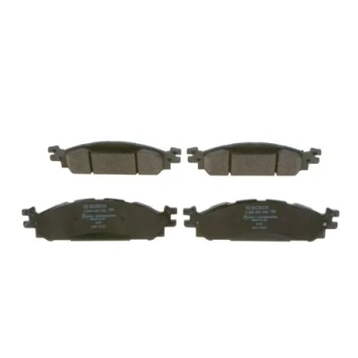 Imagen de BOSCH 0 986 494 758 Juego de pastillas freno Low Metallic Chapa antichirridos