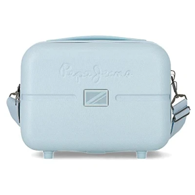 Imagen de Pepe Jeans Accent Neceser Adaptable con Bandolera Azul 29x21x15 cms Rígido ABS 9,14L 0,84 kgs