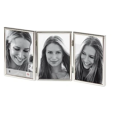 Imagen de Walther Design WD338S Chloe, marco triple 3 x 13 18 cm, Plateado