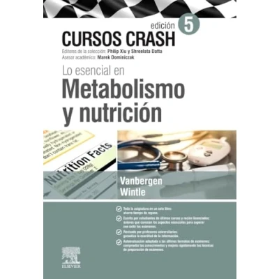 Imagen de Lo Esencial En Metabolismo Y Nutrición 5ª Edición: Curso Crash