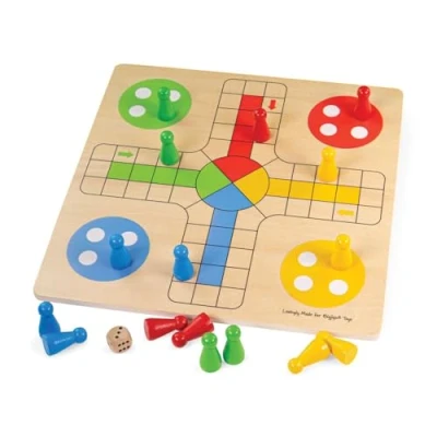 Imagen de Bigjigs Juguetes Ludo Juego Tradicional
