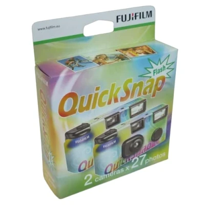 Imagen de 2 x Fujifilm QS 27 exposiciones. Cámaras Desechables