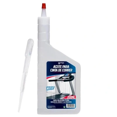Imagen de Plantawa Aceite para Cintas de Correr 200ml Efectividad Probada Limpieza y Seguridad Aplicación Precisa Universal Respetuoso Beneficios Duraderos Silicona Pura Ideal Gimnasios.