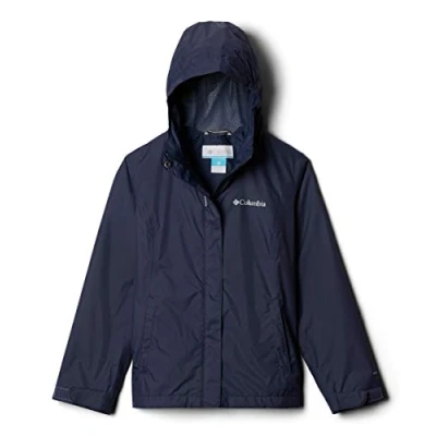 Imagen de Columbia Arcadia Jacket, Chubasquero Impermeable para Niñas, Nocturnal, Talla XS