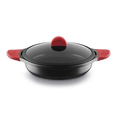 Imagen de Castey Cacerola Baja Inducción 28 cm Con Tapadera