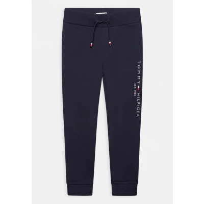 Imagen de Tommy Hilfiger Essential Unisex Pantalones deportivos para niños, Talla: 98, Twilight navy