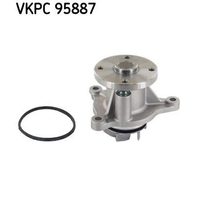 Imagen de SKF VKPC 95887 Bomba de agua con juntas Metal para accionamiento correa poli V KIA: RIO 3, cee‘d II Hatchback, Picanto II, HYUNDAI: i20 I Hatchback