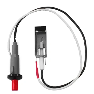 Imagen de MENSI Kit de repuesto montaje encendedor piezoeléctrico para parrilla Weber modelo 7510, Spirit E 210, 500/700, Genesis 310/E 320, Silver B/C, Gold Platinum B/C