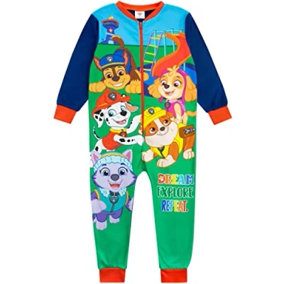 Imagen de Paw Patrol Pijama Entero para Niños Multicolor 2 3 años