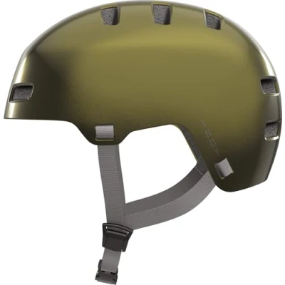 Imagen de ABUS casco INDY, para dirt, skate, slope y MTB, con amortiguación optimizada, adolescentes adultos, talla L, verde
