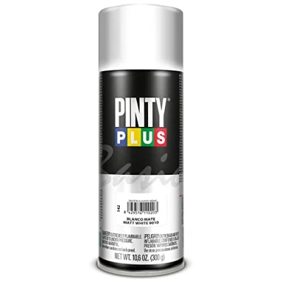 Imagen de PINTYPLUS Pintura en spray BASIC 520cc Blanco Mate 9010
