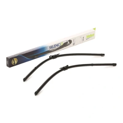 Imagen de Limpiaparabrisas Valeo Silencio X.trm, Flat Blade Set 574358 delante Sin marco Top Lock SEAT: Leon II Hatchback