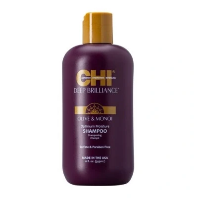 Imagen de CHI Deep Brilliance Olive &amp; Monoi Optimum Moisture Champú 355 ml