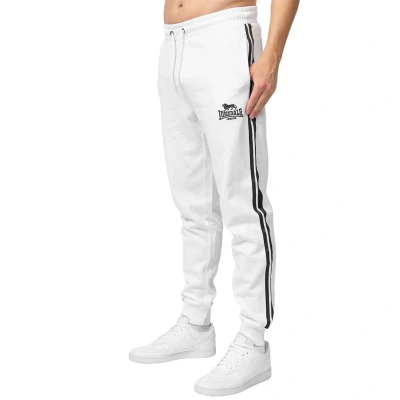 Imagen de Lonsdale Normale Passform Foindle Pantalones deportivos, Hombre, Talla: XXL, White black