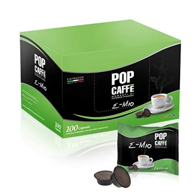 Imagen de 100 Cápsulas Pop Caffe &#039;e mio mezcla 2 cremoso COMPATIBLES a modo