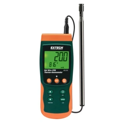 Imagen de Extech SDL350 Registrador de datos SD termoanemómetro hilo caliente