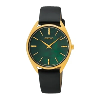 Imagen de Seiko Reloj Analógico para Mujeres de Cuarzo con Correa en Cuero SWR080P1