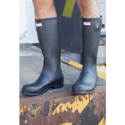 Imagen de Hunter Original Botas de agua, Hombre, Talla: 42, Black Caucho natural
