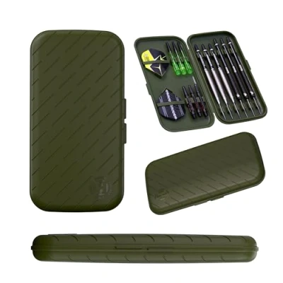 Imagen de Harrows Funda delgada para dardos El estuche 6 más pequeño del mundo y ligero con capacidad 3 Construcción resistente de hidrocarburos 24