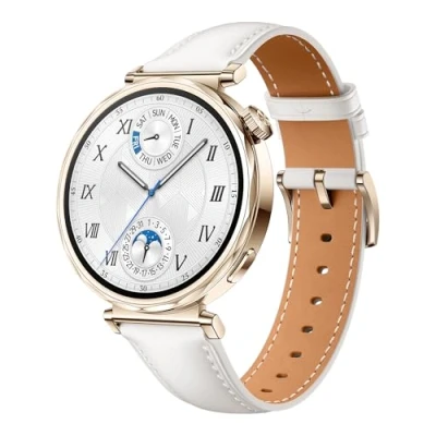 Imagen de HUAWEI Watch GT 5 41mm Smartwatch, Silueta con Diseño Sofisticado, Nueva Experiencia Running y Ciclismo, Seguimiento de Salud, 7 Días Duración la Batería, iOS &amp; Android, Blanco