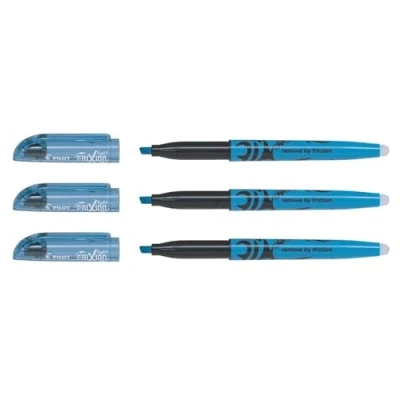 Imagen de Pilot FriXion Rotuladores fluorescentes (3 unidades, borrables), color azul