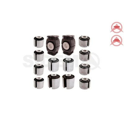 Imagen de SIDEM 837750 KIT Silentblock Brazo de Suspension Eje trasero Rodamiento caucho metal oscilante transversal AUDI: A4 B8 Berlina