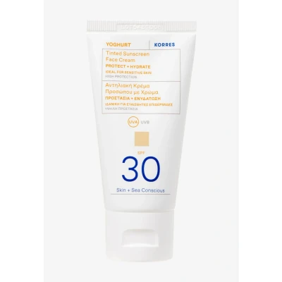 Imagen de Korres Yoghurt Tinted Sunscreen FACE Cream SPF30 Protector solar, Talla: 50 ml, /