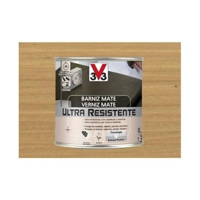 Imagen de V33 Barniz ultra resistente mate roble claro 0,25l