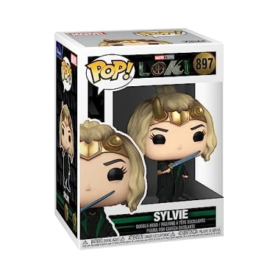 Imagen de Funko Pop! Marvel: Loki Sylvie with Cape Figura de Vinilo Coleccionable Idea Regalo Mercancia Oficial Juguetes para Niños y Adultos TV Fans Muñeco Coleccionistas