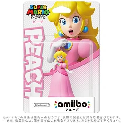 Imagen de Amiibo Peach Super Mario series Ver. [Wii U] [import Japonais]