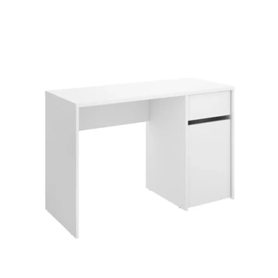 Imagen de DEKIT GRUPO RIMOBEL BALI Mesa escritorio con un cajón y una puerta BLANCO 74,2 x 110,30 50,20