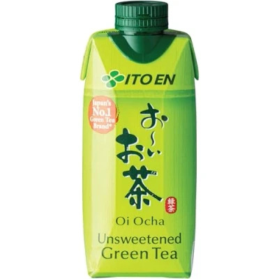 Imagen de ITO EN Bebida refrescante de extracto té verde sin azúcares 1 x 330 ml