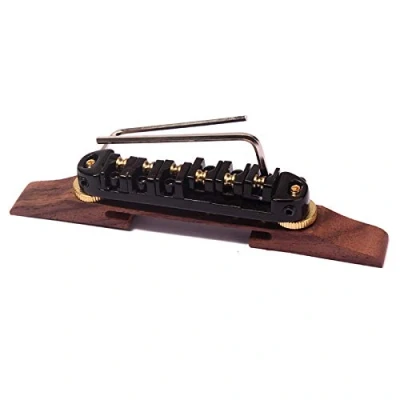Imagen de Alnicov Juego de sillines para guitarra palisandro jazz