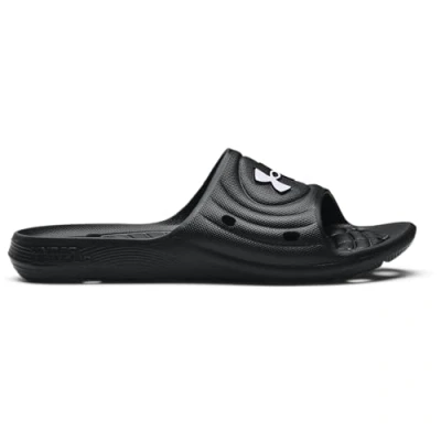 Imagen de Under Armour Ua M Locker Iv Sl, Sandalia Slide Hombre, Black White, 44 EU