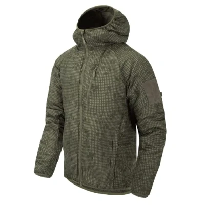 Imagen de Helikon Tex Wolfhound ClimaShield Desert Night Camo Sudadera con capucha, verde, XXXL