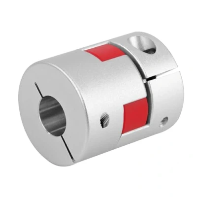 Imagen de Ciruela Eje Acoplamiento 6 x mm Acoplador Flexible Elástico De Aleación Aluminio, D30 L35 Conector Motor Paso A Cnc Servomotor