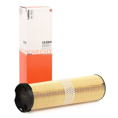 Imagen de MAHLE ORIGINAL LX 816/6 Filtro de aire 433,1 119,8 Cartucho filtrante MERCEDES BENZ: Clase E Berlina, T modell