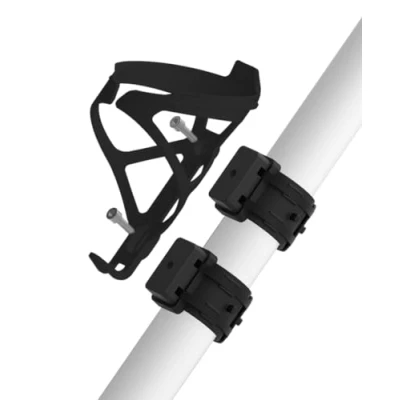 Imagen de ZEFAL Pack Pulse B2 y Gizmo Portabidon con Soporte Adaptador para Montar Un Sin Tornillos Negro