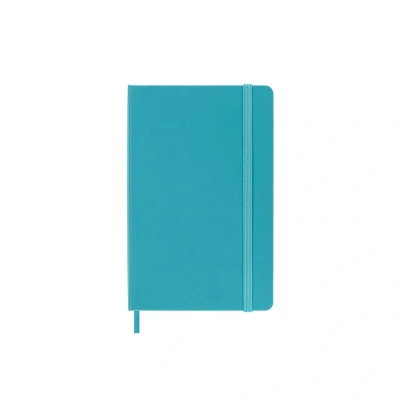 Imagen de Moleskine Cuaderno Pocket Rayas Tapa Blanda Azul Arrecife