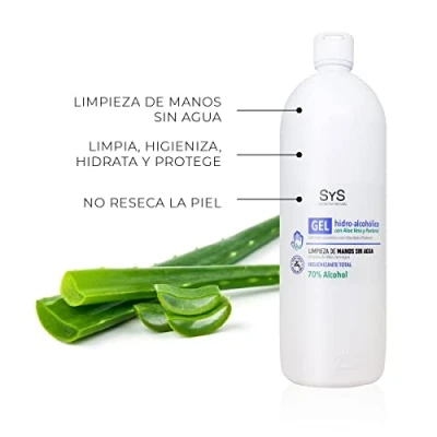 Imagen de SyS 50425 Aloe Vera Gel Hidroalcoholico 1000 ml