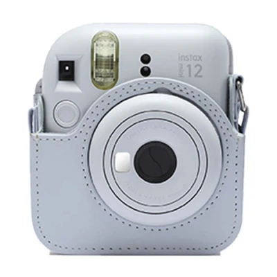 Imagen de Funda cámara Fuijifilm Mini 12, Bandolera, Blanco