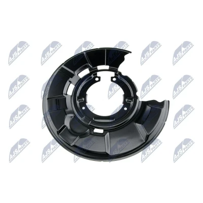 Imagen de NTY HTO BM 005 Chapa Protectora de Disco Freno Eje trasero, derecha BMW: 3 Coupé, Touring, 2 Coupé