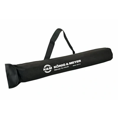 Imagen de K&amp;M 10711 Bolsa para atril negra Tejido de nailon resistente al agua y desgarro 107