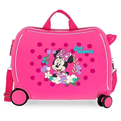 Imagen de Disney Minnie Golden Days Maleta Infantil Rosa 50x38x20 cms Rígida ABS Cierre de combinación lateral 38 1,8 kgs 4 Ruedas Equipaje Mano