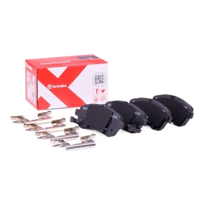 Imagen de BREMBO P 16 013X Juego de pastillas freno con avisador acústico desgaste accesorios SUZUKI: SWIFT 4, 5, Baleno II Hatchback