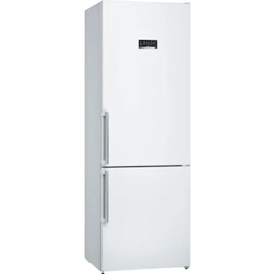 Imagen de Bosch Serie 4 Frigorífico combinado, NoFrost, alto 203 x ancho 70 cm, 438 L, Tecnología VitaFresh, Blanco KGN49XWDP