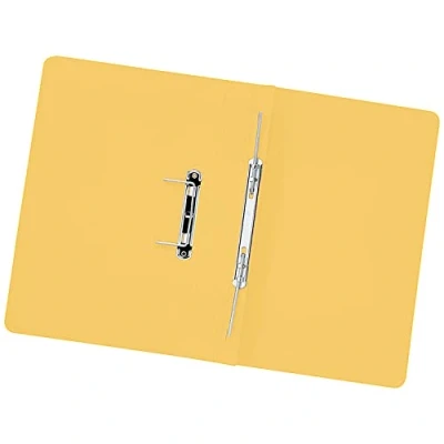 Imagen de Q Connect Transfer File 35mm Capacidad Foolscap Amarillo (Paquete de 25)