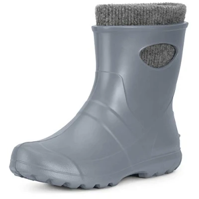 Imagen de Ladeheid Botas de Agua Termicas en EVA Mujer LA 750 (Plata, 38 EU)