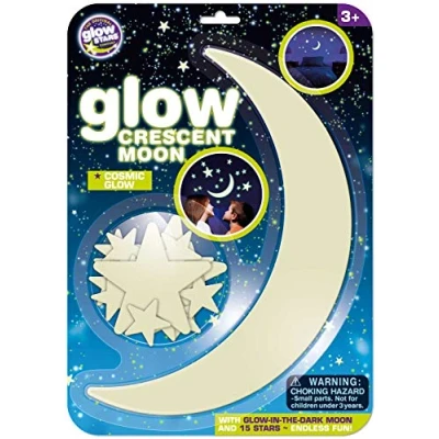 Imagen de The Original Glowstars Company B8622 Brainstorm Toys Glow Crescent Moon, Multi Colour